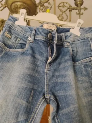 Pantalón vaquero Sicho 19 azul talla S