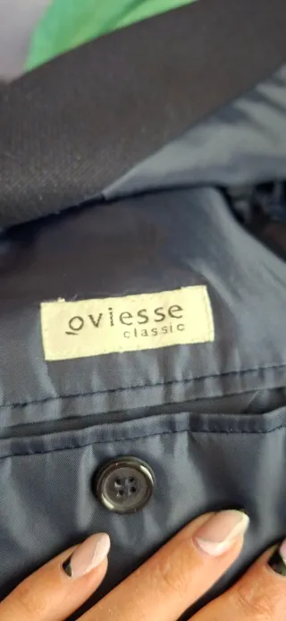 Giacca uomo elegante blu