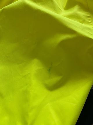 Impermeable Alta Visibilidad Negro/Amarillo