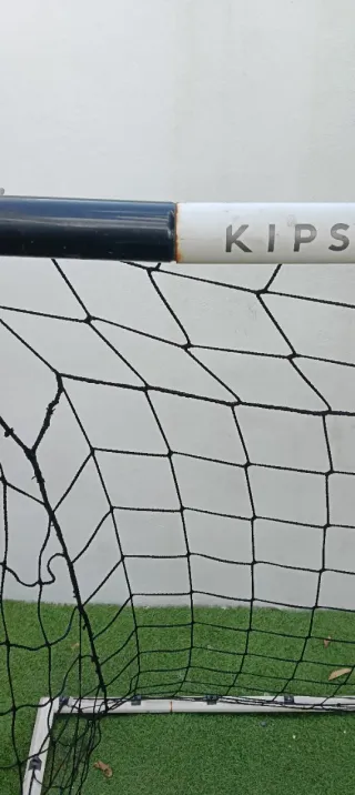 Portería fútbol con red precisión