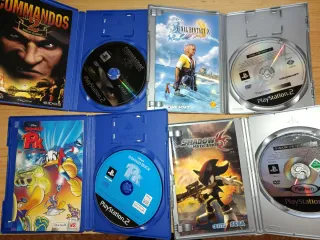 Lote 8 Juegos PS2: Commandos, Final Fantasy X, Oni