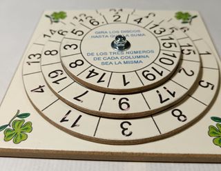 Juego de sumar con 3 Discos