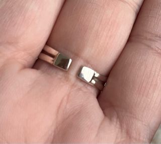 Anillo Plata 925 Carnéola Ajustable Nuevo