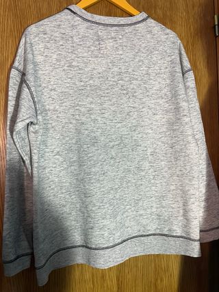Sudadera Hollister Gris Talla M