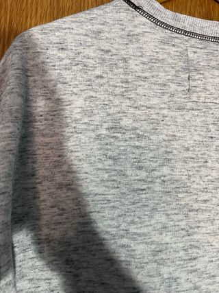 Sudadera Hollister Gris Talla M