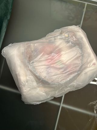 Borsa Orso Orsetto Multicolore con Tracolla bianca