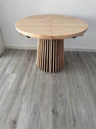 Mesa comedor extensible Noryk madera