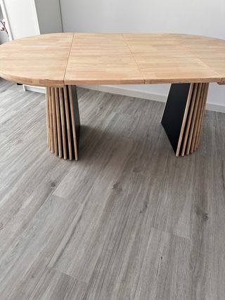 Mesa comedor extensible Noryk madera