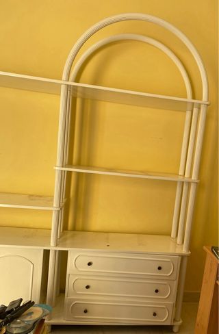 Mueble blanco minimalista