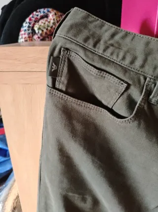Pantalones Emporio Armani W29 L34 Verde Oliva