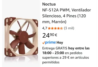 Torre Mars Gaming MC-3T+ Ventiladores