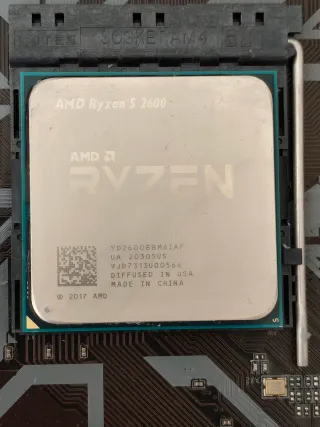 Placa Base Gigabyte B450M DS3H V2 + Ryzen 5 2600