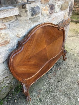 Cabeceros y pieceros antiguos de nogal