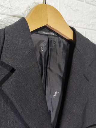 Giacca YSL Lana Grigia Taglia 52 XL