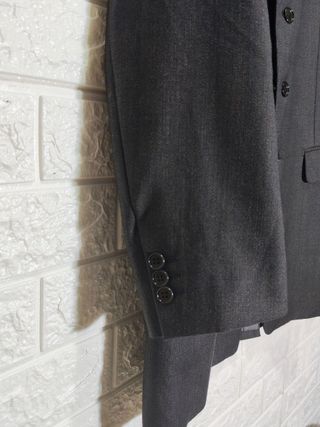 Giacca YSL Lana Grigia Taglia 52 XL