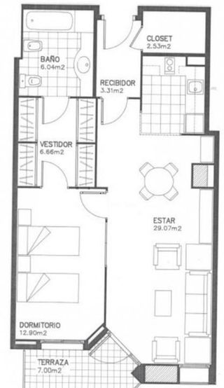 Piso en alquiler en La Nova Esquerra de l'Eixample en Barcelona