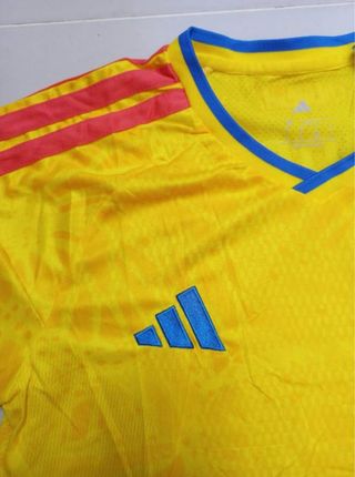Camiseta Colombia Mundial 2026 Adidas Amarilla