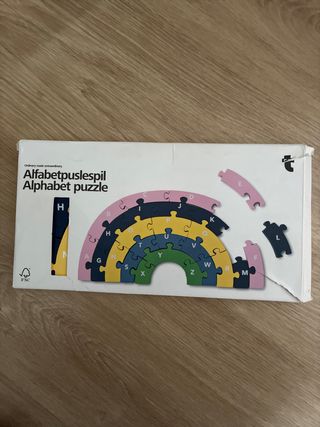 Puzzle Alfabeto Arcoíris IKEA