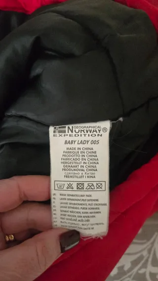 Chaqueta Geographical Norway Roja