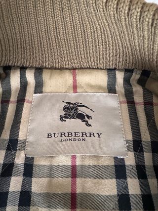 Chaqueta Burberry Clásica Beige Talla 50