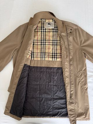 Chaqueta Burberry Clásica Beige Talla 50
