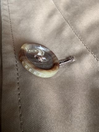 Chaqueta Burberry Clásica Beige Talla 50