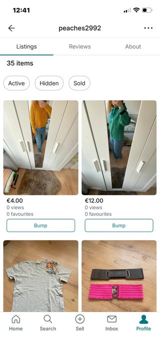 Ropa en venta Talla XS-M