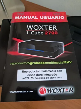 WOXTER i-Cube 2700 Reproductor Multimedia
