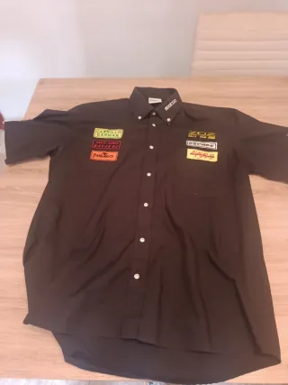Camiseta Sparco Mecánico Negro