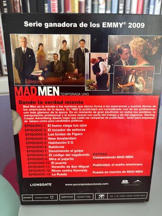 Mad Men - Temporada Uno DVD