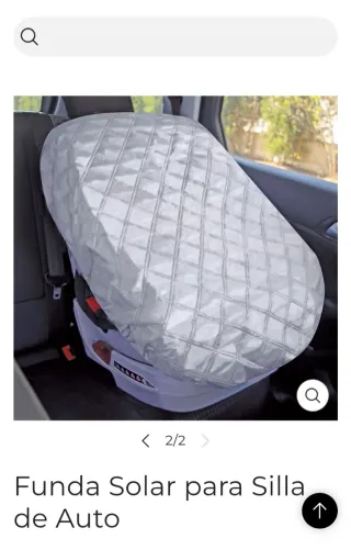 Funda Solar para Silla de Auto Bebé