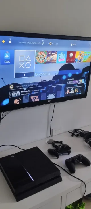 Ps4 Fat 500GB + 2 Mandos + Auriculares