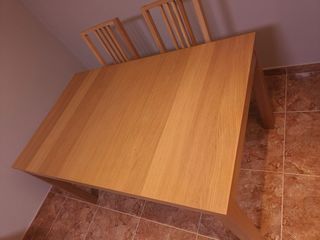 Mesa comedor extensible de madera Ikea