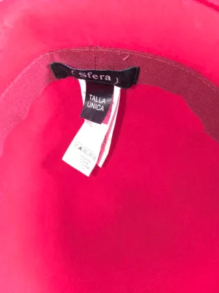 Sombrero lana invierno rojo