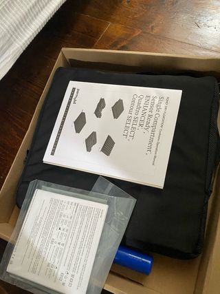 Cuscino gonfiabile ergonomico per sedia a rotelle