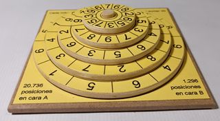 Juego de sumar con 5 discos