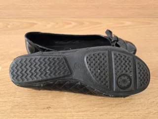 Bailarinas negras planas mujer Talla 37