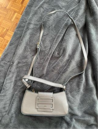 Borsa a tracolla argento