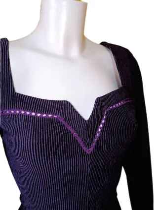 Top Vintage Genevieve Paris. IMPECABLE