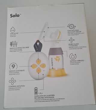 Sacaleches Eléctrico Medela Solo Nuevo
