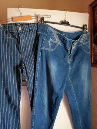 Lote 2 pantalones vaqueros