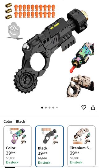 Juguete Antiestrés Jinjiangtang Negro A ESTRENAR