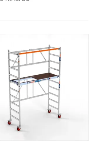 Andamio modular aluminio