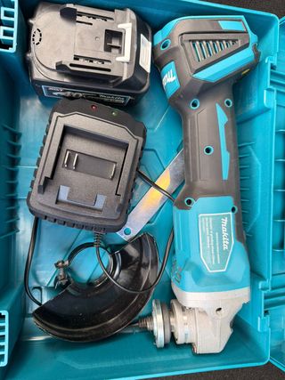 Miniamoladora Makita BL40Vmáx XGT 125mm