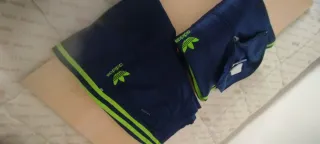 Chándal Adidas Azul y Verde Talla XS/S original