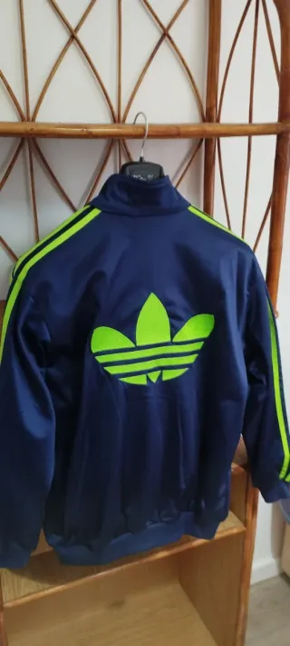 Chándal Adidas Azul y Verde Talla XS/S original