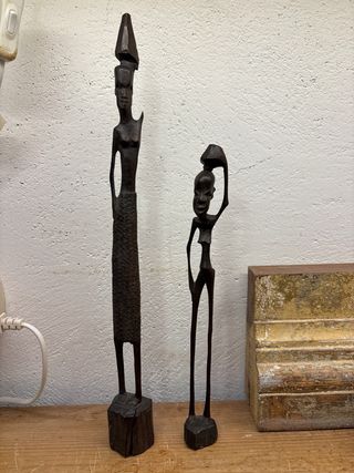Esculturas africanas de ébano