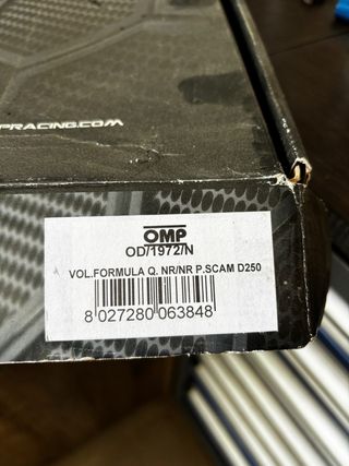 Volante OMP Formula Q Original , Nuevo a estrenar