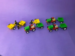 Playmobil Tractores  y triciclo con Remolque