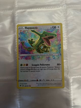 Carta Pokemon Rayquaza 138/185